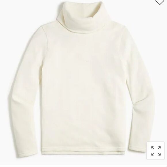 J. Crew Factory Mockneck sweatshirt in cloudspun fleece
Item AZ168 - Picture 1 of 6